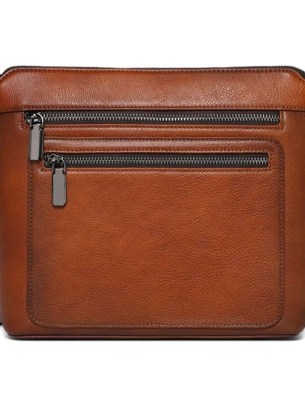 Genuine Leather Crossbody Bags for Women Purses and Handbags for Ladies with Mul